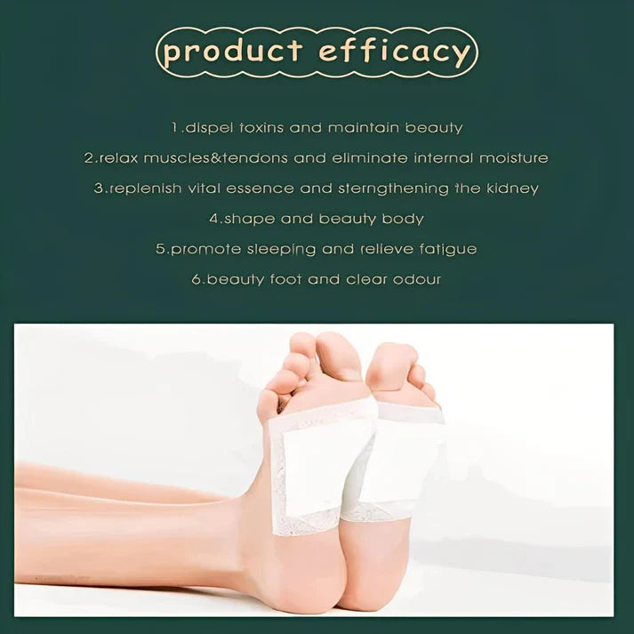 Sri krishna Premium Detox Foot Patches (Pack of 20) BUY 10 GET 10 FREE