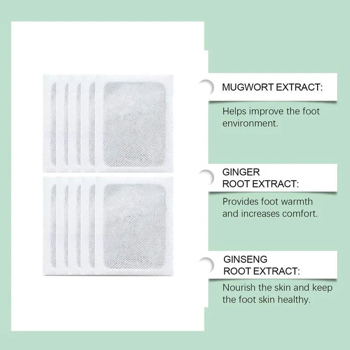 Sri krishna Premium Detox Foot Patches (Pack of 20) BUY 10 GET 10 FREE